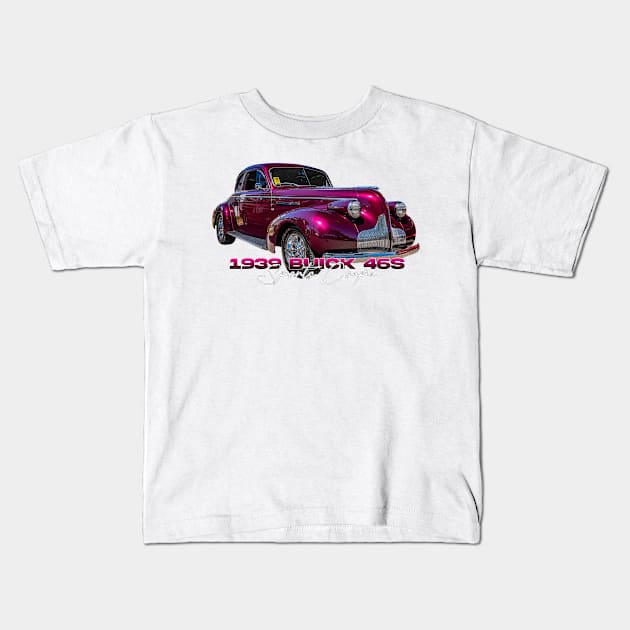 1939 Buick 46S Sports Coupe Kids T-Shirt by Gestalt Imagery